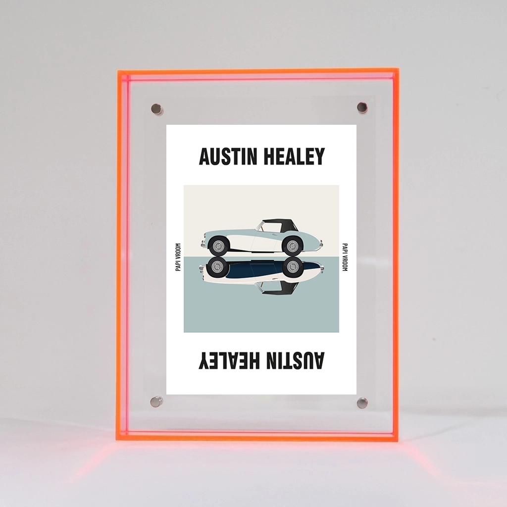 Carte Postale Austin-Healey | Papivroom – Image 3