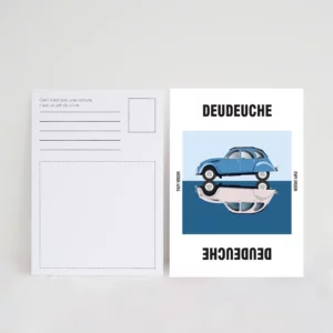 Carte Postale Citroën 2CV | Papivroom