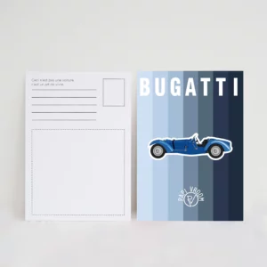 Carte Postale Bugatti Type 35 | Papivroom