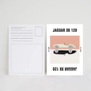 Carte Postale Jaguar XK120 | Papivroom – Image 10