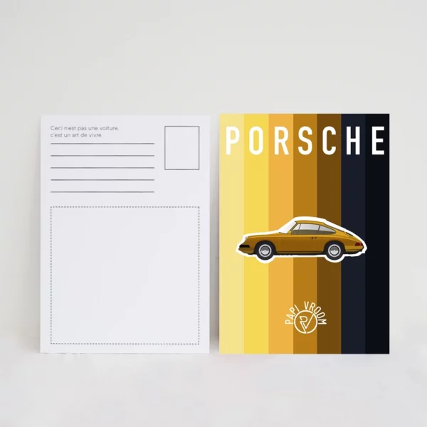 Carte Postale Porsche 911 | Papivroom