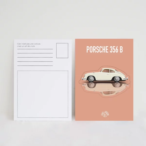 Carte Postale Porsche 356B | Papivroom