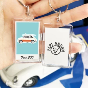 Porte-clé Fiat 500 ancienne | Papivroom