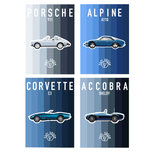 Kit Cartes Postales Sport | Papivroom