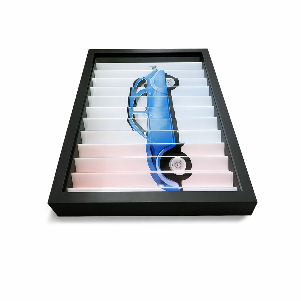 Cadre Pliage Bayadère 2CV | Papivroom – Image 2