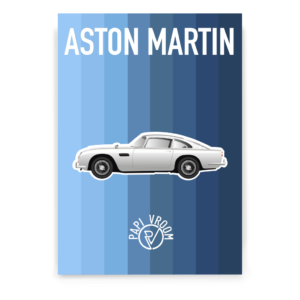 Affiche voiture ancienne Aston Martin DB5 – Image 3