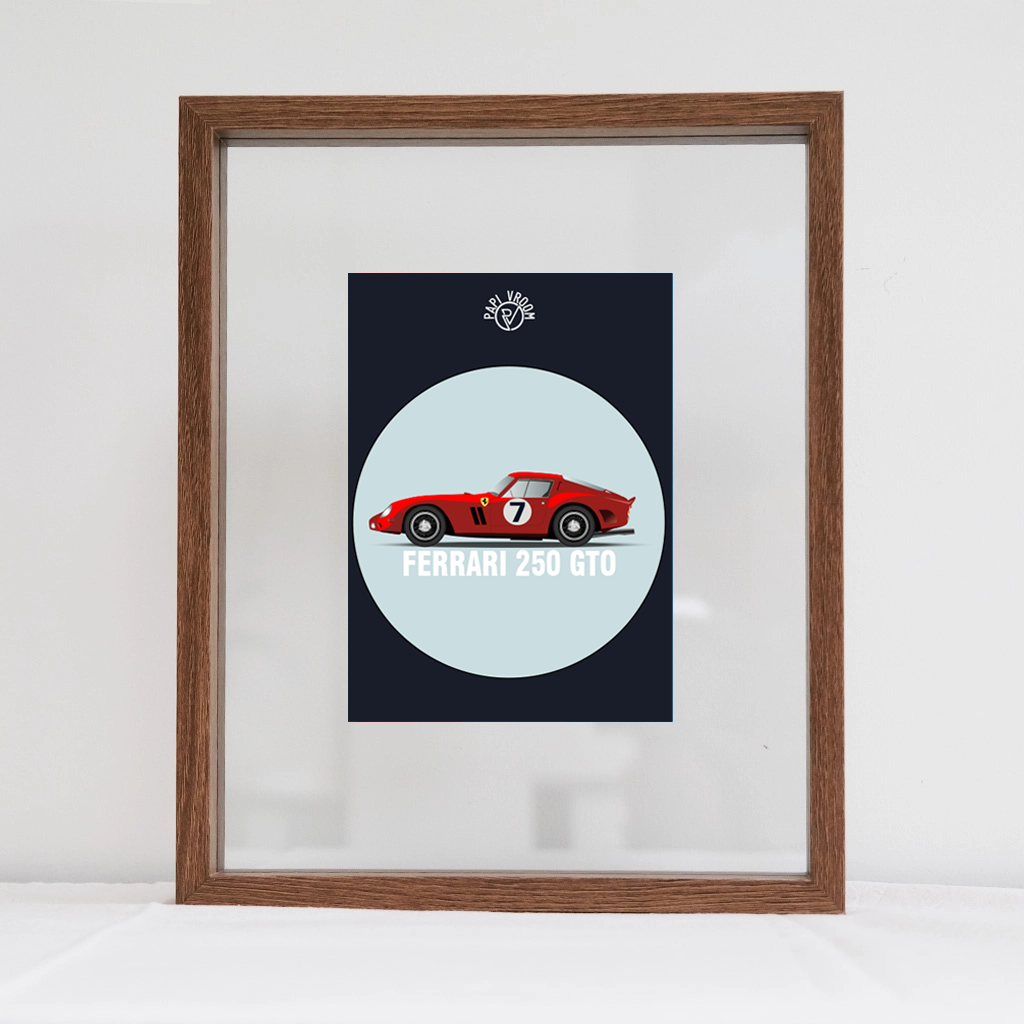 Carte Postale Ferrari 250 GTO | Papivroom – Image 3