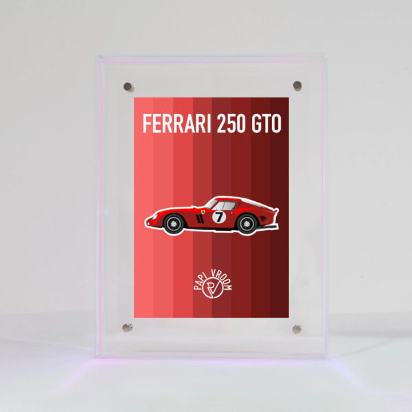 Carte Postale Ferrari 250 GTO | Papivroom