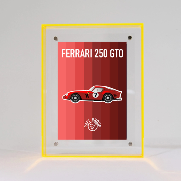 Carte Postale Ferrari 250 GTO | Papivroom