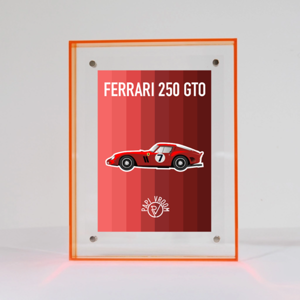 Carte Postale Ferrari 250 GTO | Papivroom